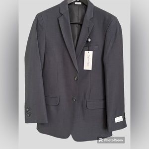 Calvin Klein Boys Suit Separate Jacket. Size: 16 Regular Color: Gray